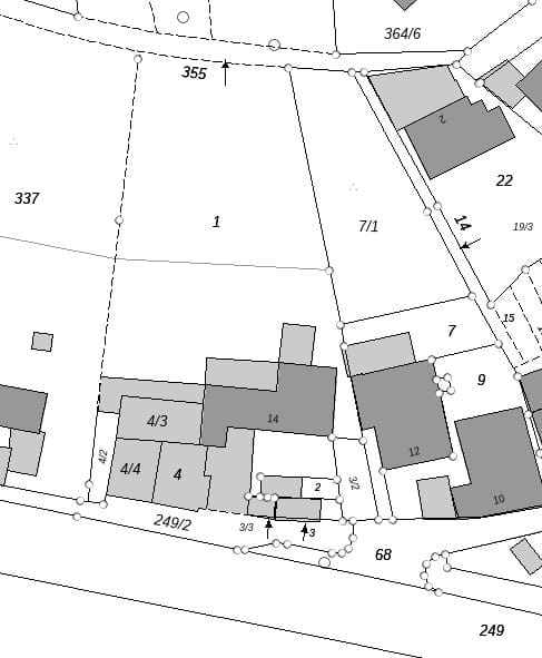 Lageplan mit FlurNr