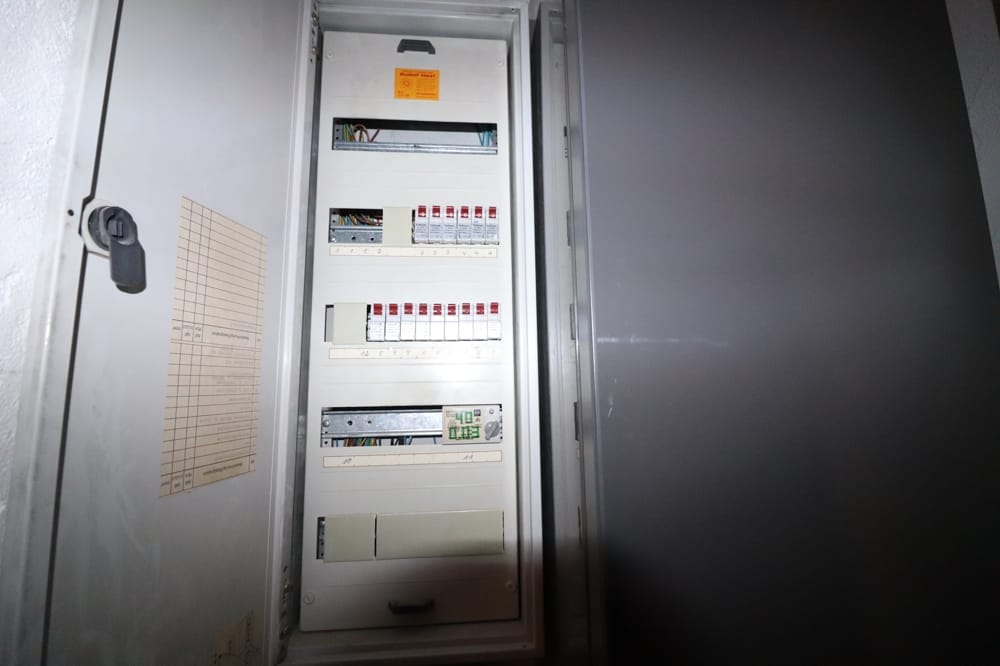 Eine der Elektroverteilungen