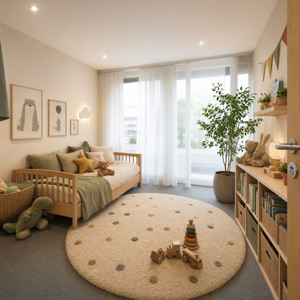 Gleicher Raum wie Büroraum 3, Umbauvorschlag ,,Kinderzimmer”
